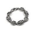 Silver bracelet "Rose garden"